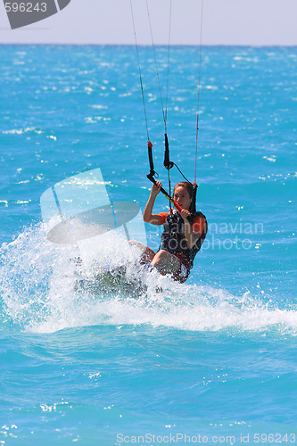 Image of kite boarder