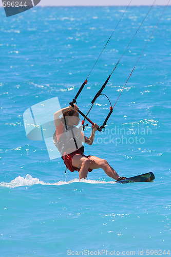 Image of kite boarder