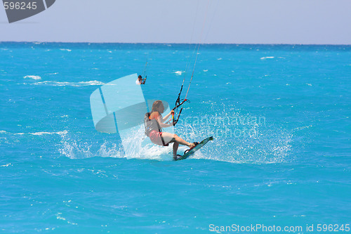 Image of kite boarder