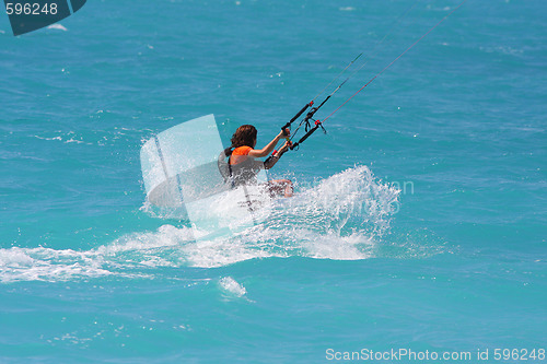 Image of kite boarder