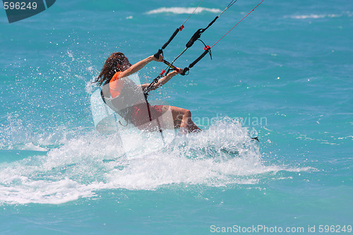 Image of kite boarder