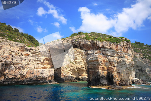 Image of anti Paxos island Greece