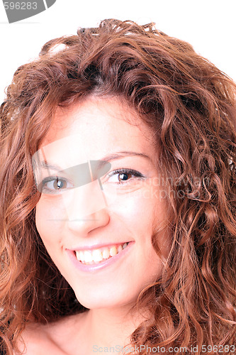 Image of happy young woman