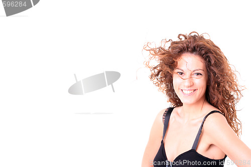 Image of happy young woman