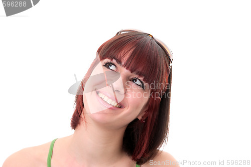 Image of happy young woman
