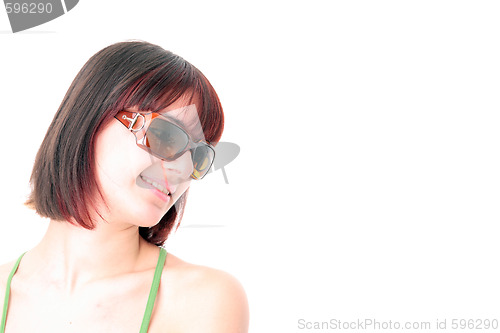 Image of happy young woman