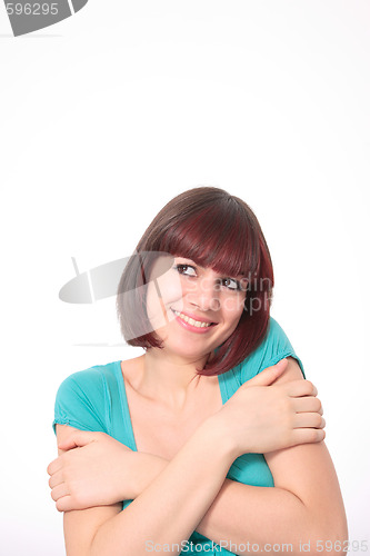 Image of happy young woman