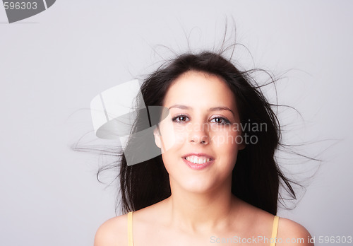 Image of happy young woman