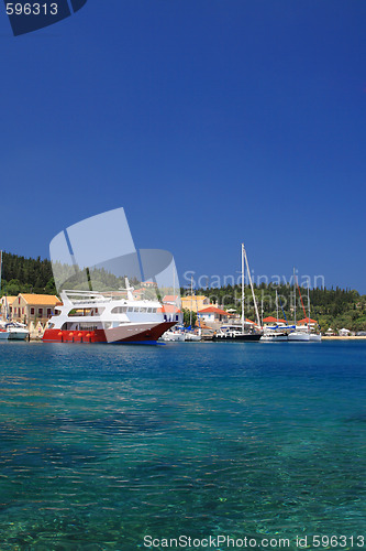 Image of Fiskardo on the greek island of Kefalonia