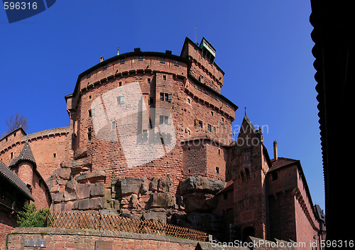 Image of haut Koenigsbourg castle