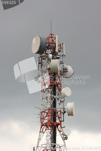 Image of telecommunications tower 
