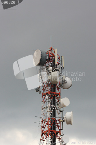 Image of telecommunications tower 