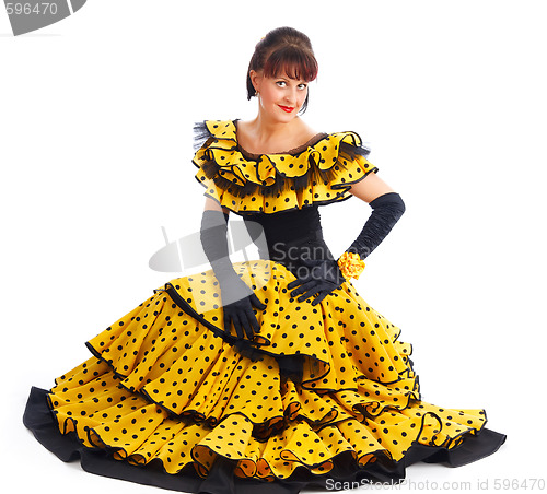 Image of Flamenco dancer