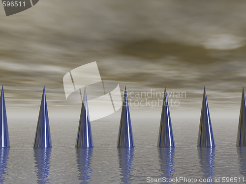 Image of spikes