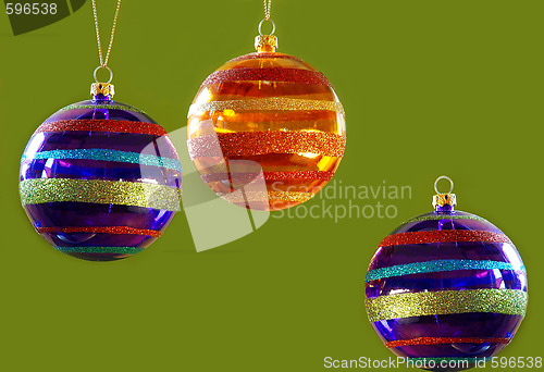 Image of Christmas balls