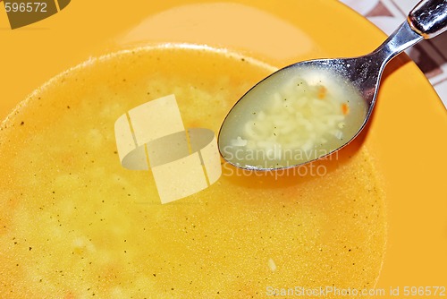 Image of Eating soup