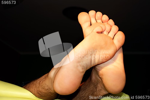 Image of Man feet