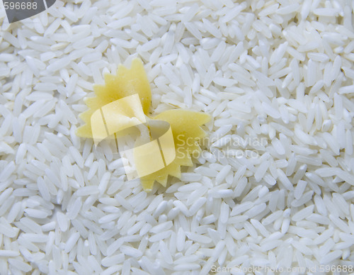 Image of rice and noodle