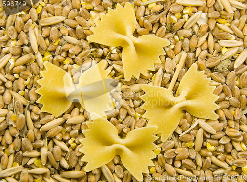 Image of grain and noodles