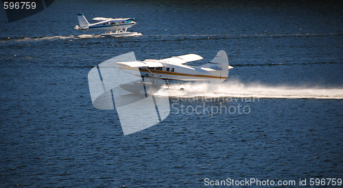 Image of floatplanes