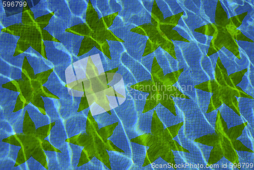 Image of water and stars