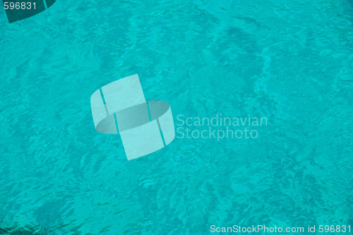 Image of blue water
