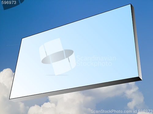 Image of billboard in the sky