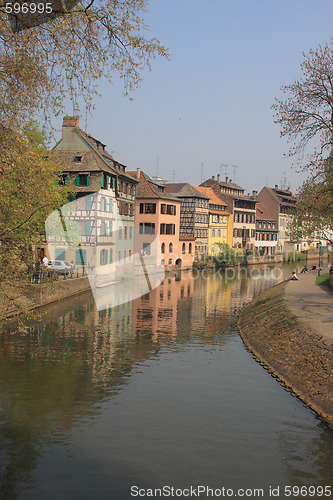 Image of Colorful houses of Strasbourg