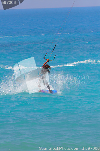 Image of kite boarder