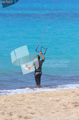 Image of kite boarder