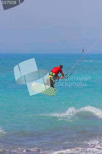 Image of kite boarder