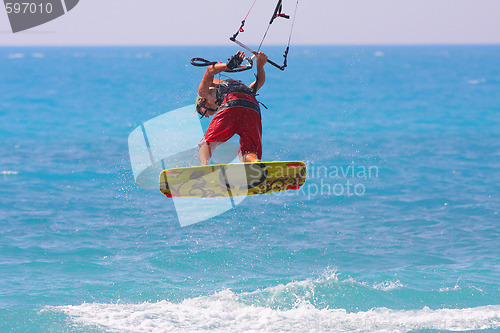 Image of kite boarder