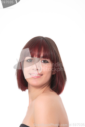 Image of happy young woman