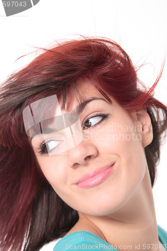 Image of happy young woman