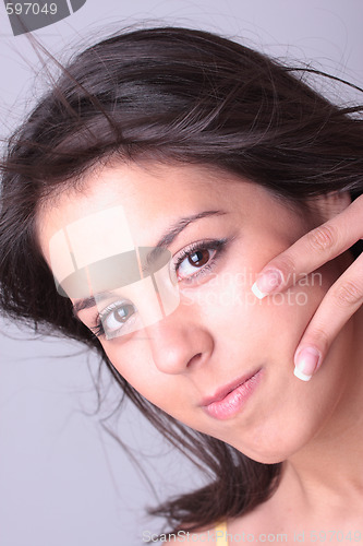 Image of happy young woman
