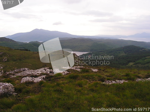 Image of scottish mountain view