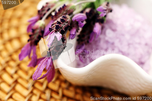 Image of lavender bath salt