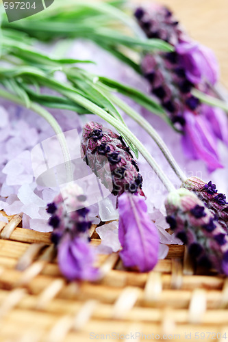 Image of lavender bath salt