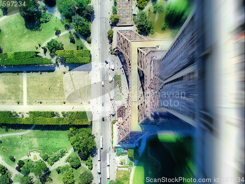 Image of Jumping from Eiffel Tower