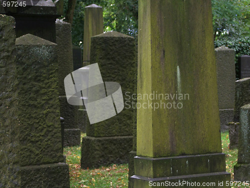 Image of Old gravestones