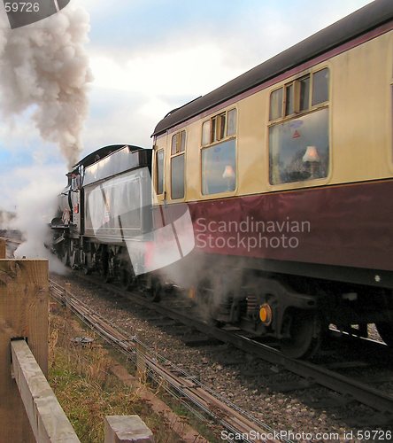 Image of Train Departing