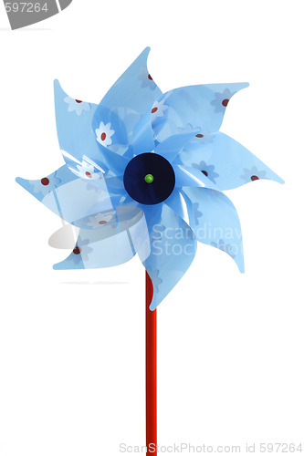 Image of Blue wind wheel
