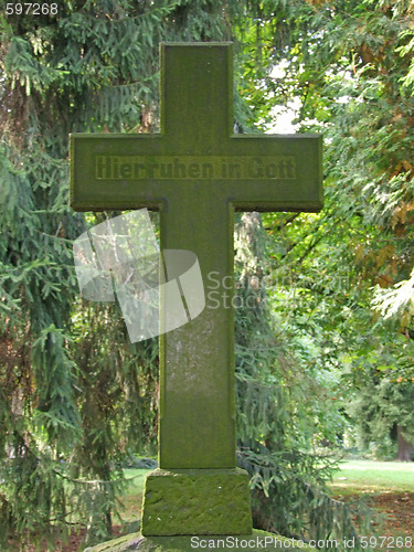 Image of Old gravestone