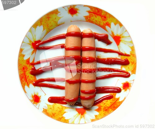 Image of Two sausages