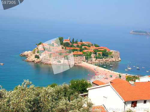 Image of Island in Adriatic sea