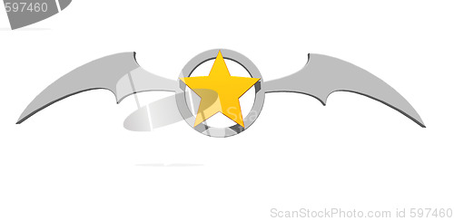 Image of star bat