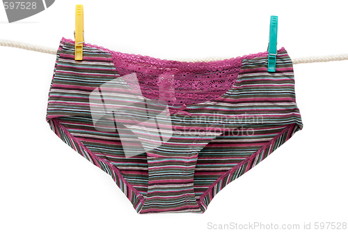 Image of Feminine lacy panties