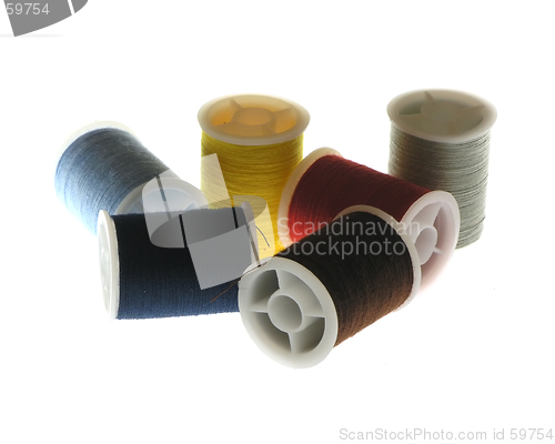 Image of Back lit spools