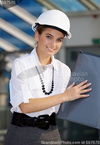Image of happy contractor
