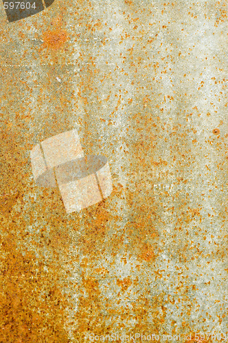 Image of rusty metal background texture